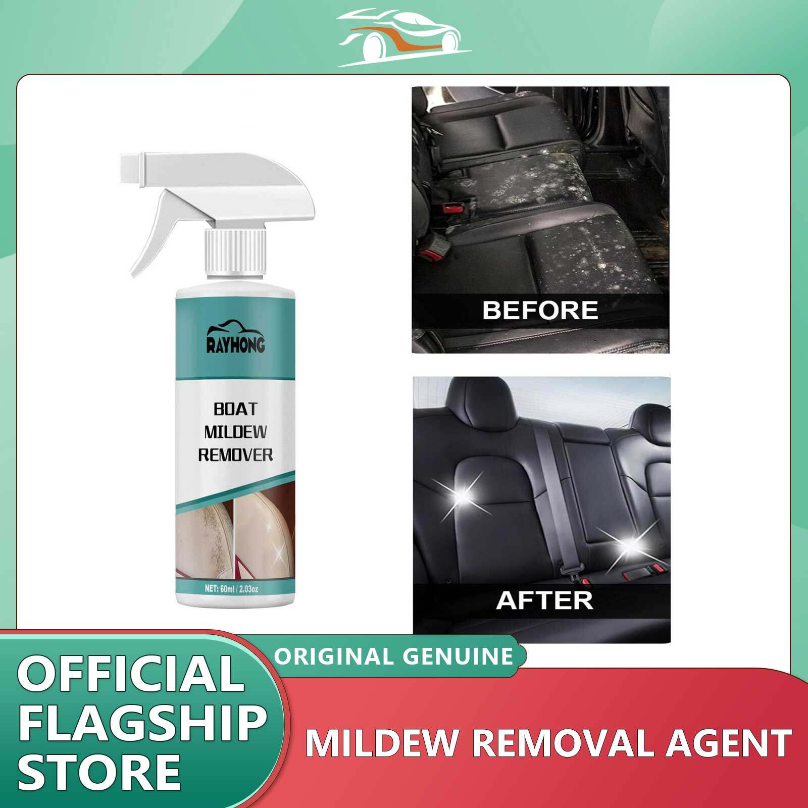 Rayhong Useful Stains Remover Natural Home Sofa Car Seat Mildew Remover Long-lasting Auto Styling Mildew Spray for Car 60ml Excellent Stains Remover Auto Styling Harmless Long Service Time Mildew Cleaner Spray Prevent Stains ราคา 159 บาท*ส่งฟรี