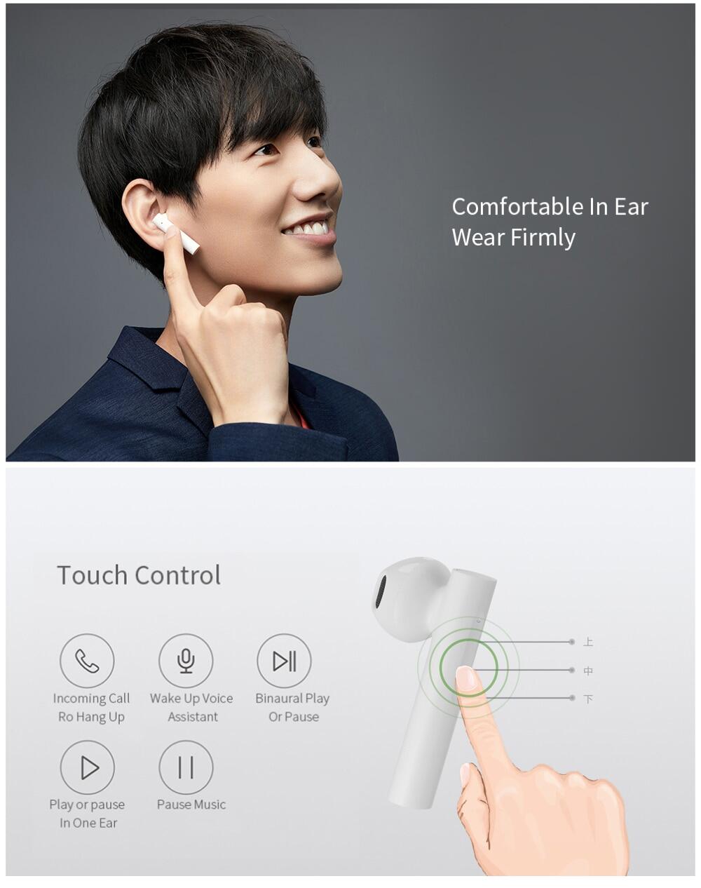 Xiaomi Tai Nghe Air2 SE Phiên Bản TWS Mi True Wireless Bluetooth 5.0 Basic Air