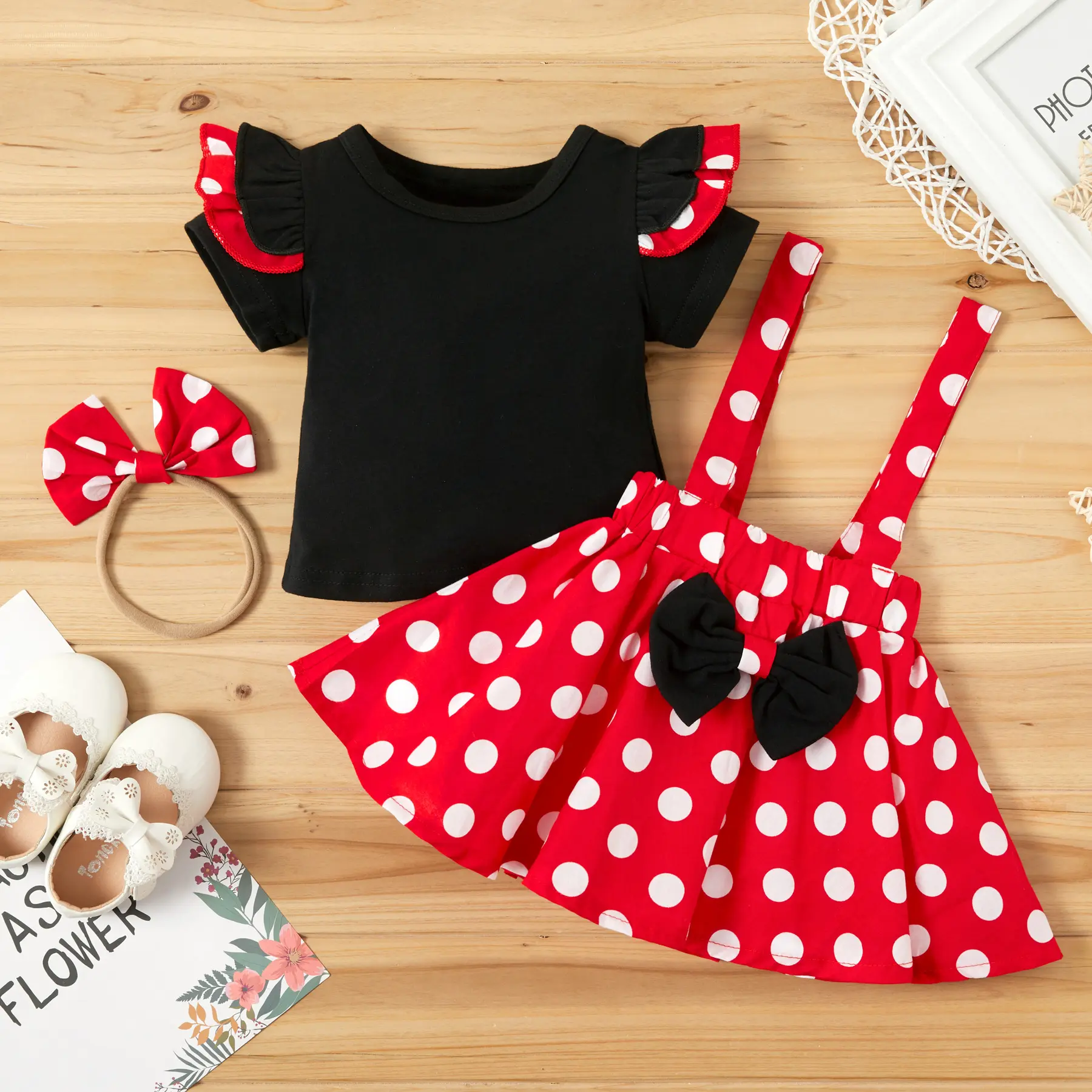 polka dot dress for baby girl