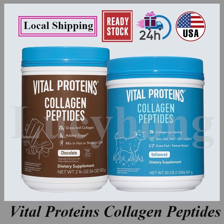 SALE ! Vital Proteins Unflavored Collagen Peptides (140g / 567g)/Vital  Proteins Collagen Peptides Chocolate ( oz / 923g) | Lazada