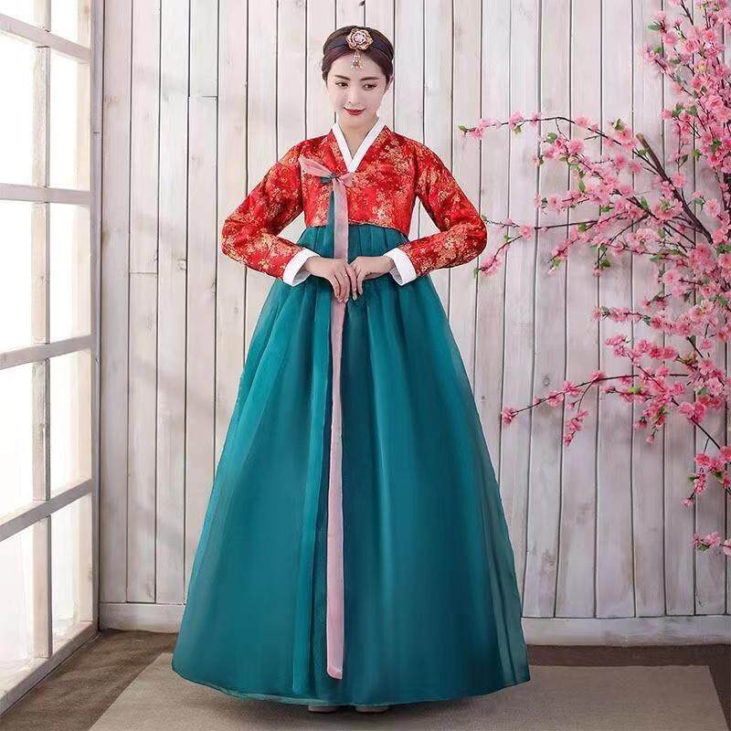 Camile 2024 Phụ Nữ Ăn Mặc Truyền Thống Hanbok Phụ Nữ Hanbok trang phục cổ xưa Tòa Án Cổ Điển Hàn Quố