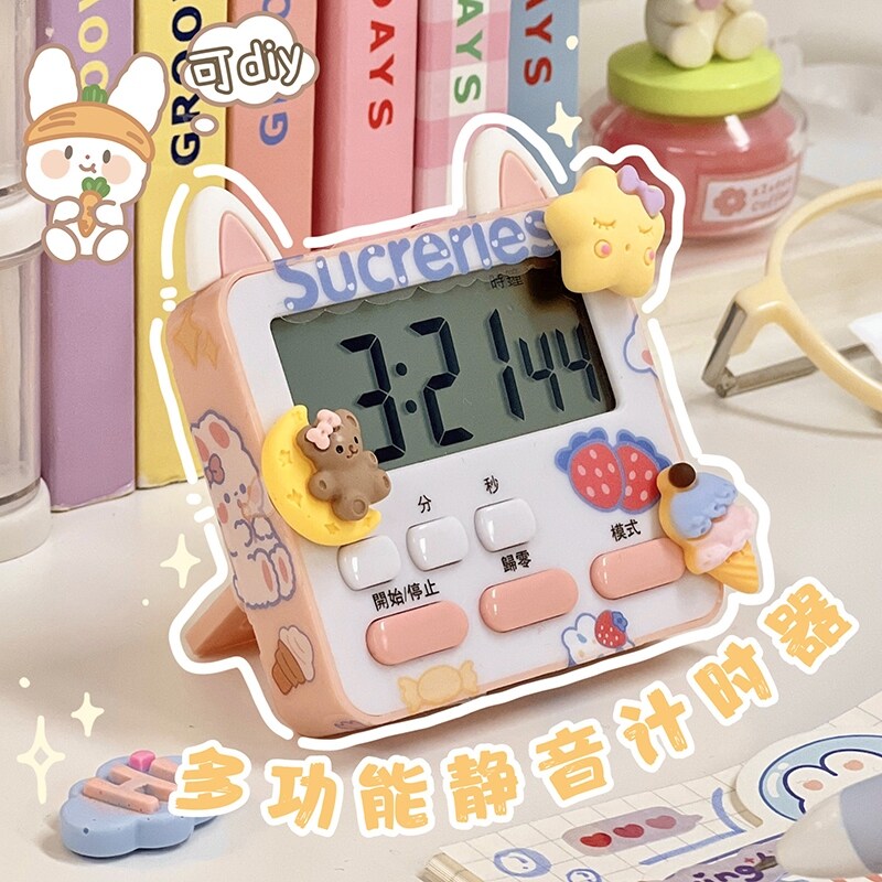 Gambar Countdown timer alarm clock time management and students reminders kitchen timer clock for children to learn