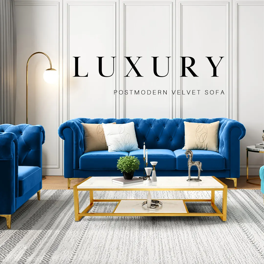 Fabric Chesterfield Sofa Malaysia Baci Living Room