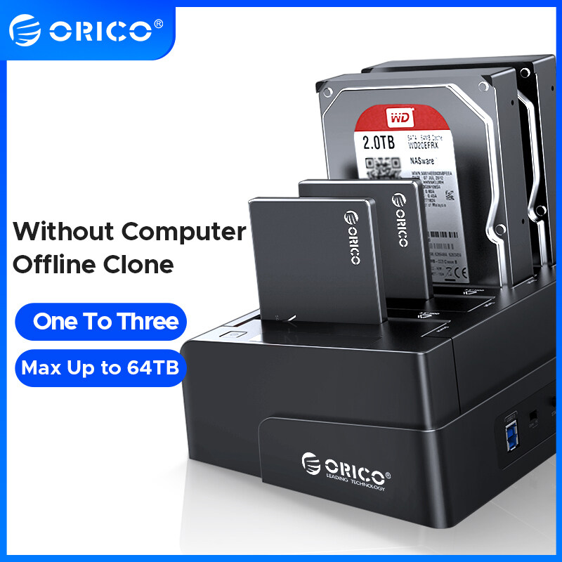 ORICO Trạm Sạc Ổ Cứng 4 Bay Với Trạm Sạc Sao Chép Ngoại Tuyến SATA Sang USB 3.0 HDD Cho Ổ Cứng 2.5/3