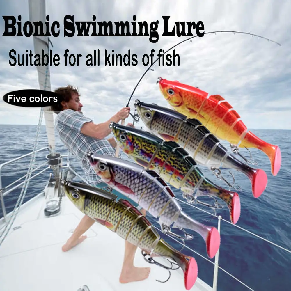 bionic fish hook bionic swimming lure