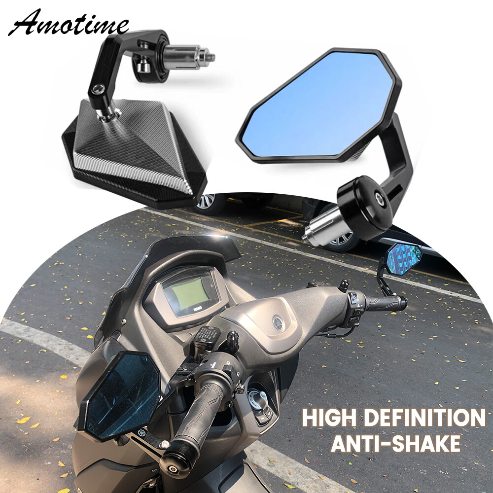 Yamaha nmax n-max v1 v2 125 155 160 2017 2018 2019 2020 2021 gương xe máy gương chiếu hậu có tay cầm amt