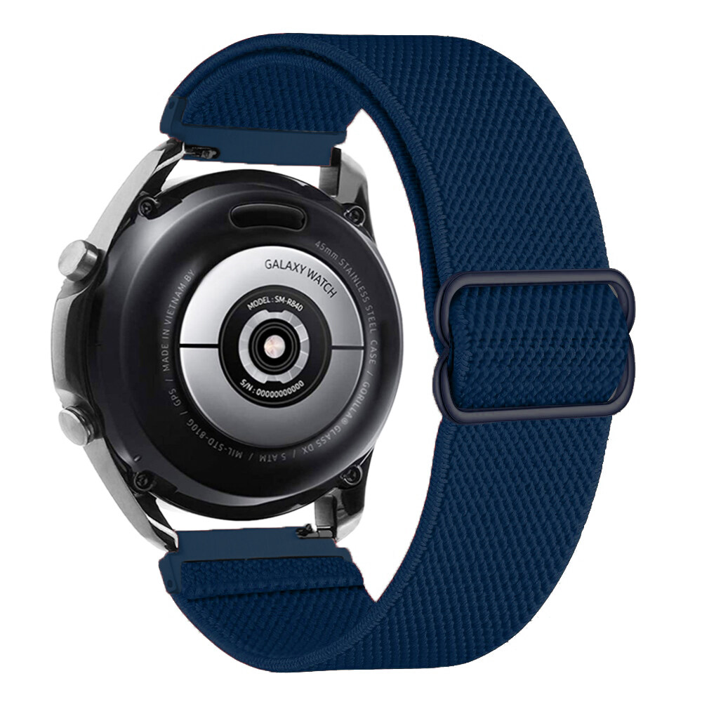 20Mm 22Mm Dây Đeo Cho Samsung Galaxy Đồng Hồ 4/Cổ Điển/46Mm/Hoạt Động 2/Bánh Răng S3/5/5 Pro 44Mm 40Mm 45Mm 42Mm 46Mm Nylon Đàn Hồi Huawei GT 2/3 Pro Ban Nhạc 22mm