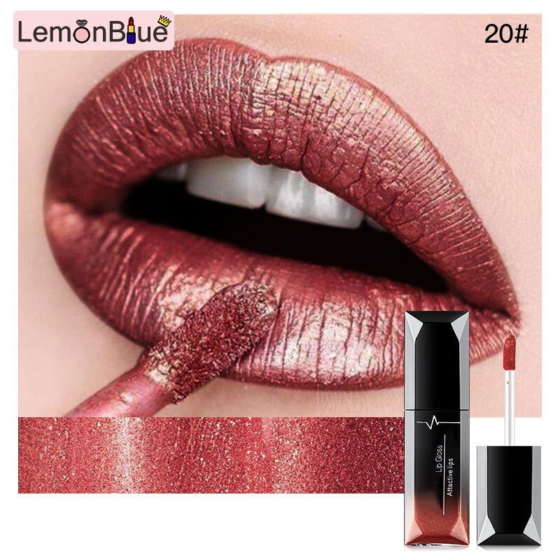 Gambar LemonBlue Liquid Lipstick Long lasting Velvet Matte Waterproof Lipgloss Lip Plumpers Women s Lipgloss Lip Plumpers Long lasting Velvet Matte Waterproof Liquid Lipstick