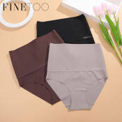 FINETOO High Waist Seamless Body Shaper Briefs