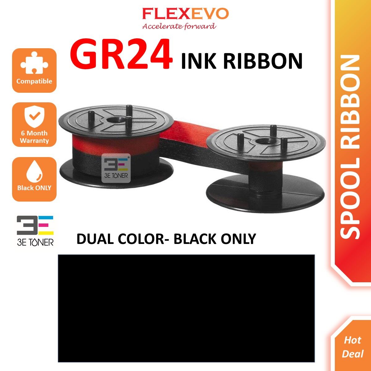 GROUP 24 (GR24) Ink Spool Ribbon for Calculators  Cash Register Machine Canon  EP 102 EP102 CASIO RB02 | Lazada