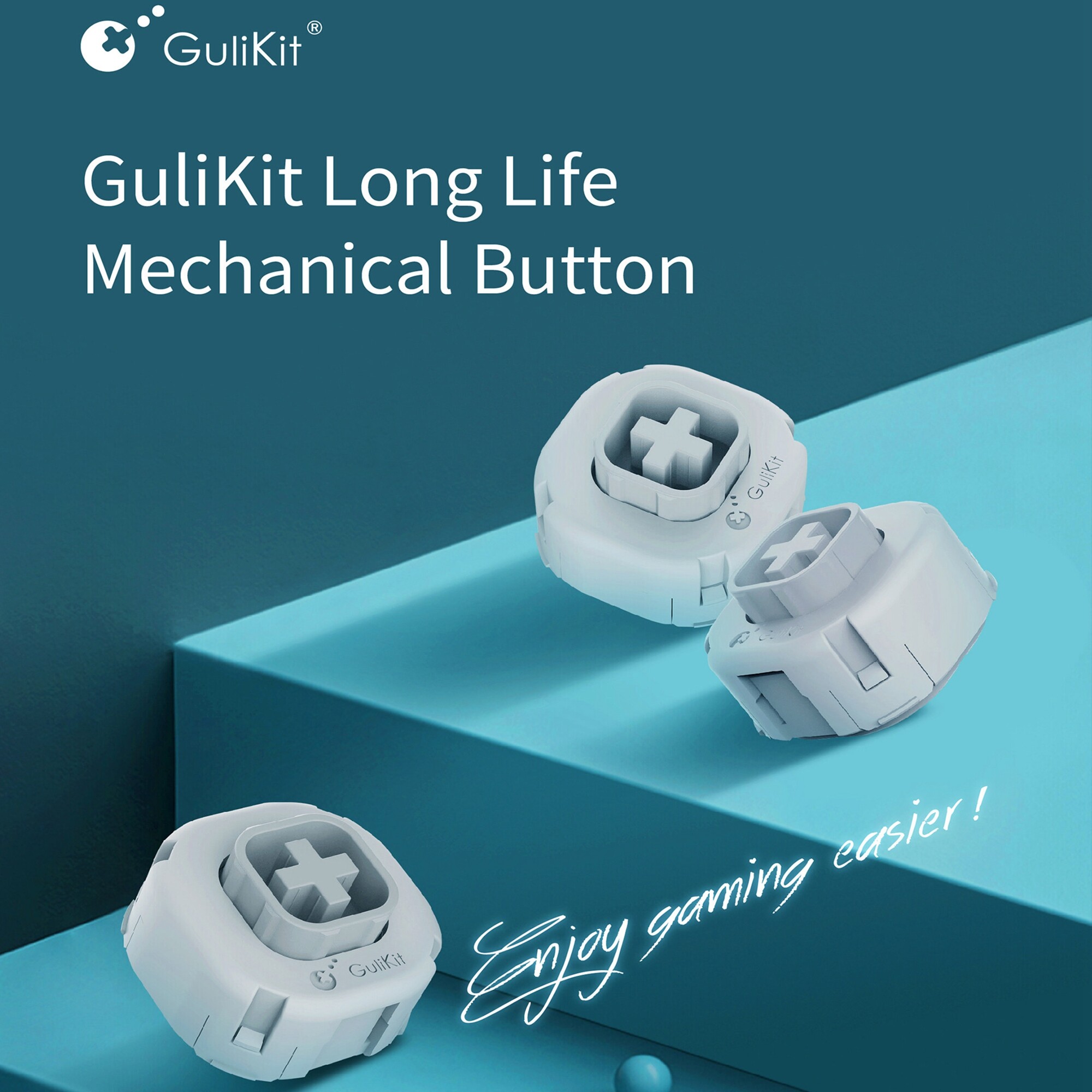 Gulikit bộ 4 nút cơ tuổi thọ cao nắp nút ns33 cho kingkong 2 pro nút tay cầm chơi game gulikit kingkong 2 nút điều khiển ns09 / ns08 nút tay cầm chơi game nút cơ tay cầm