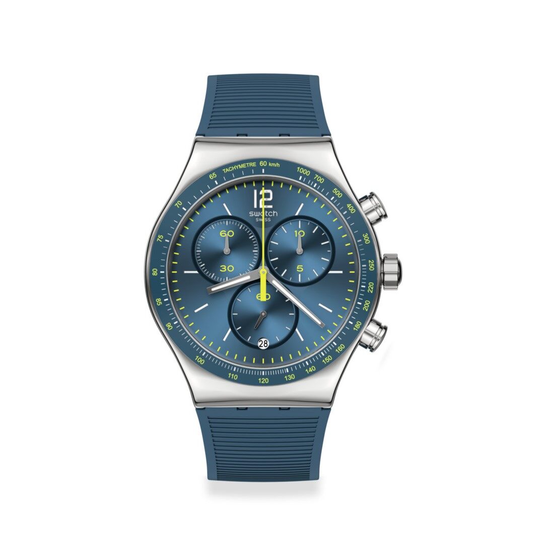 Swatch Chronograph Jungle Snake Mens Watch (YVB411) Green | WatchShop.com™