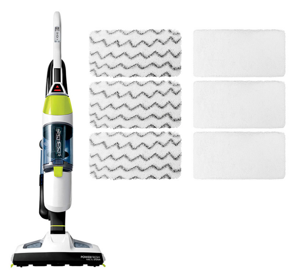 6PCS Steam Mop Pad for Bissell PowerFresh Vac & Steam 2747A 1132 1543 1632 1652 Symphony Vacuum and Steam Mop Series Model 1252 ราคา 438 บาท*ส่งฟรี