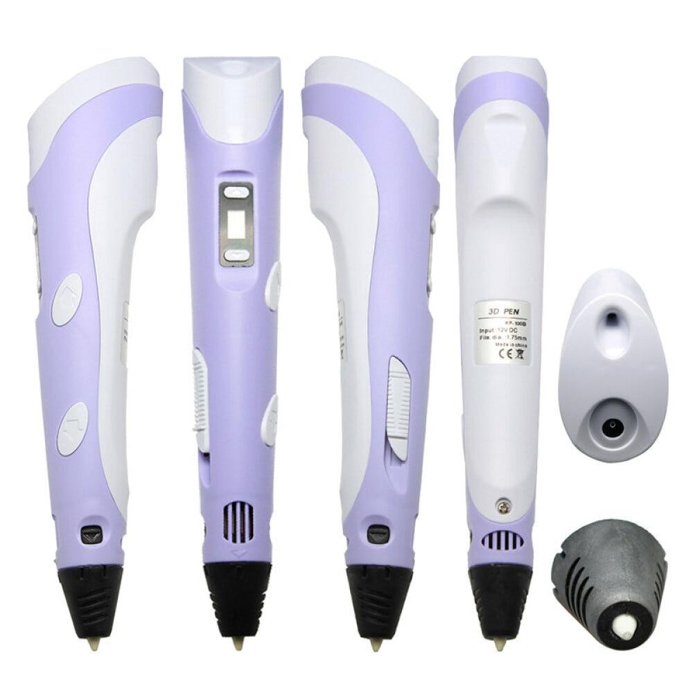 Bộ Bút In 3D Dụng Cụ Vẽ Bút Vẽ Tranh Graffiti 3D Đồ Chơi Cho Trẻ Em Đồ Thủ Công Tự Làm Máy In 3D PLA Nạp Đầy Dây Tóc