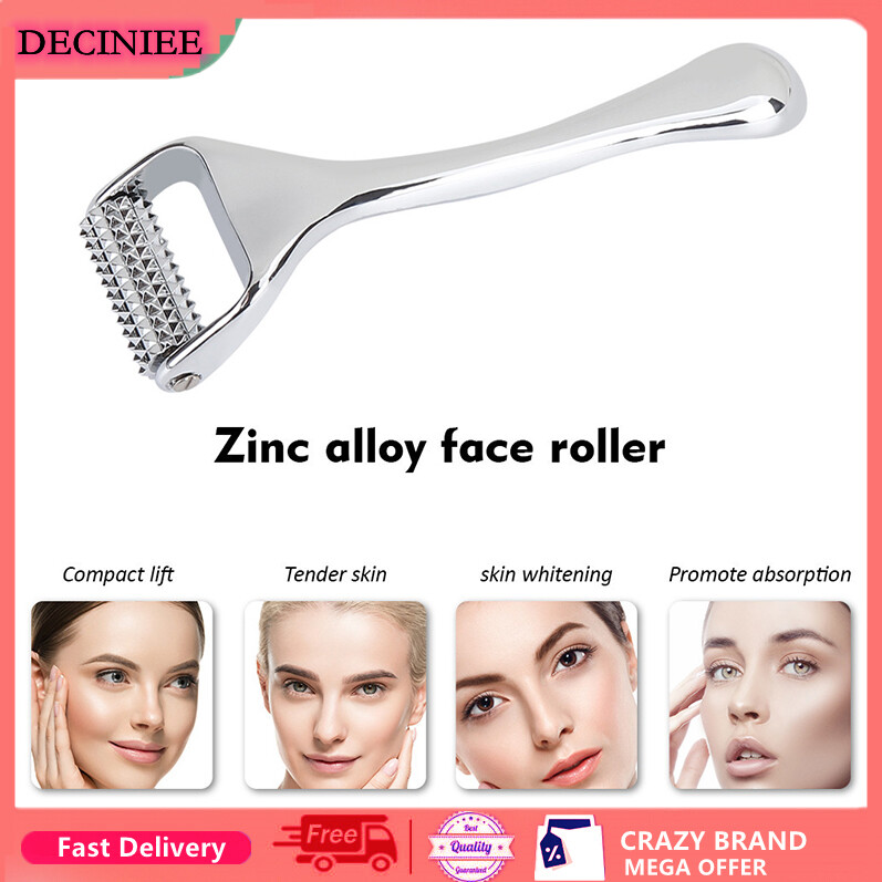 DECINIEE Zinc Alloy Derma Roller Microneed-le Roller for Skin Care Treatment Remove Facial Wrinkle Remove Acne Marks and Stretch Marks Harga 26 Ringgit*Penghantaran Percuma