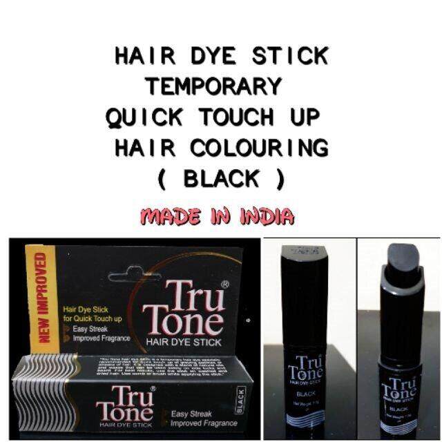 Buy Tru Tone Hair Dye Stick Hair Color Stick Black  Gm