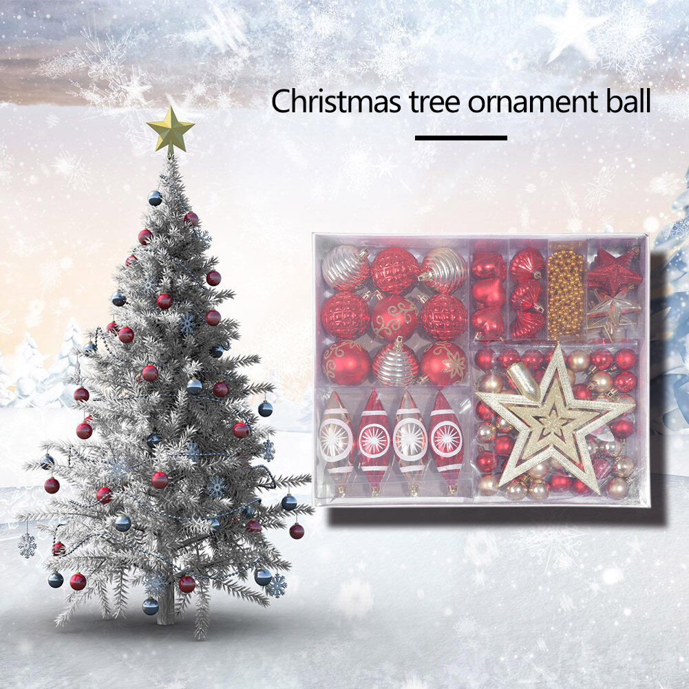 hanging balls christmas tree