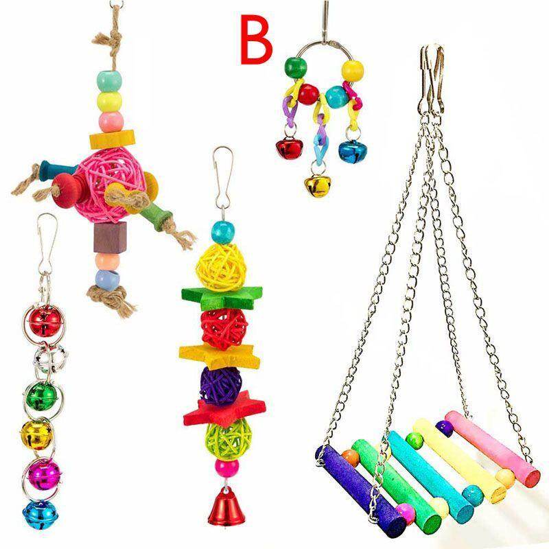 Bumblebaa Burung Mainan Makanan Aolvo 5 Pack Sangkar Burung Beo