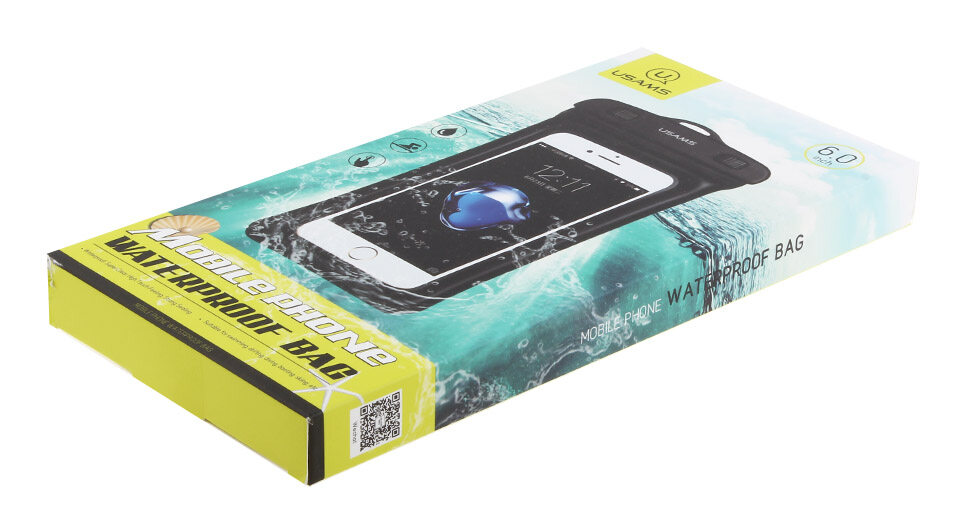 Yakmoo Sac de Téléphone Étanche Écran Tactile IPX8 Certifié PVC Pochette Téléphone Dérive Nager Étui pour Téléphone Flotter sur leau avec Airbag 