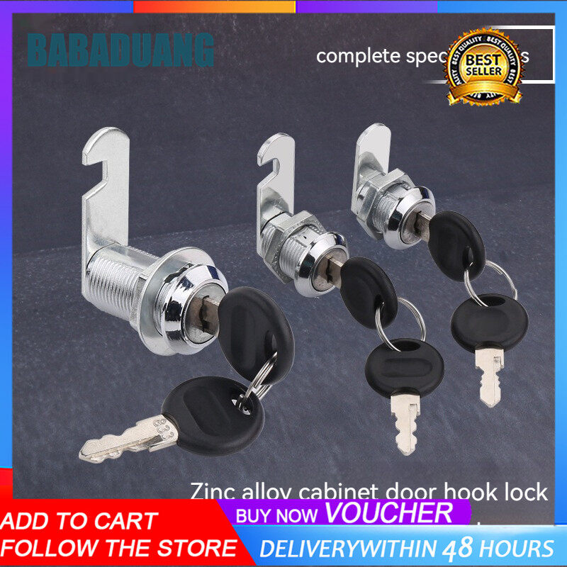 Khóa chung chìa, tủ ổ khóa 25mm/30mm Tủ giữ hồ sơ khóa Khóa ngăn kéo với các phím Ổ khóa cho hộp công cụ Hộp Thư khóa và chìa khóa, hợp kim kẽm