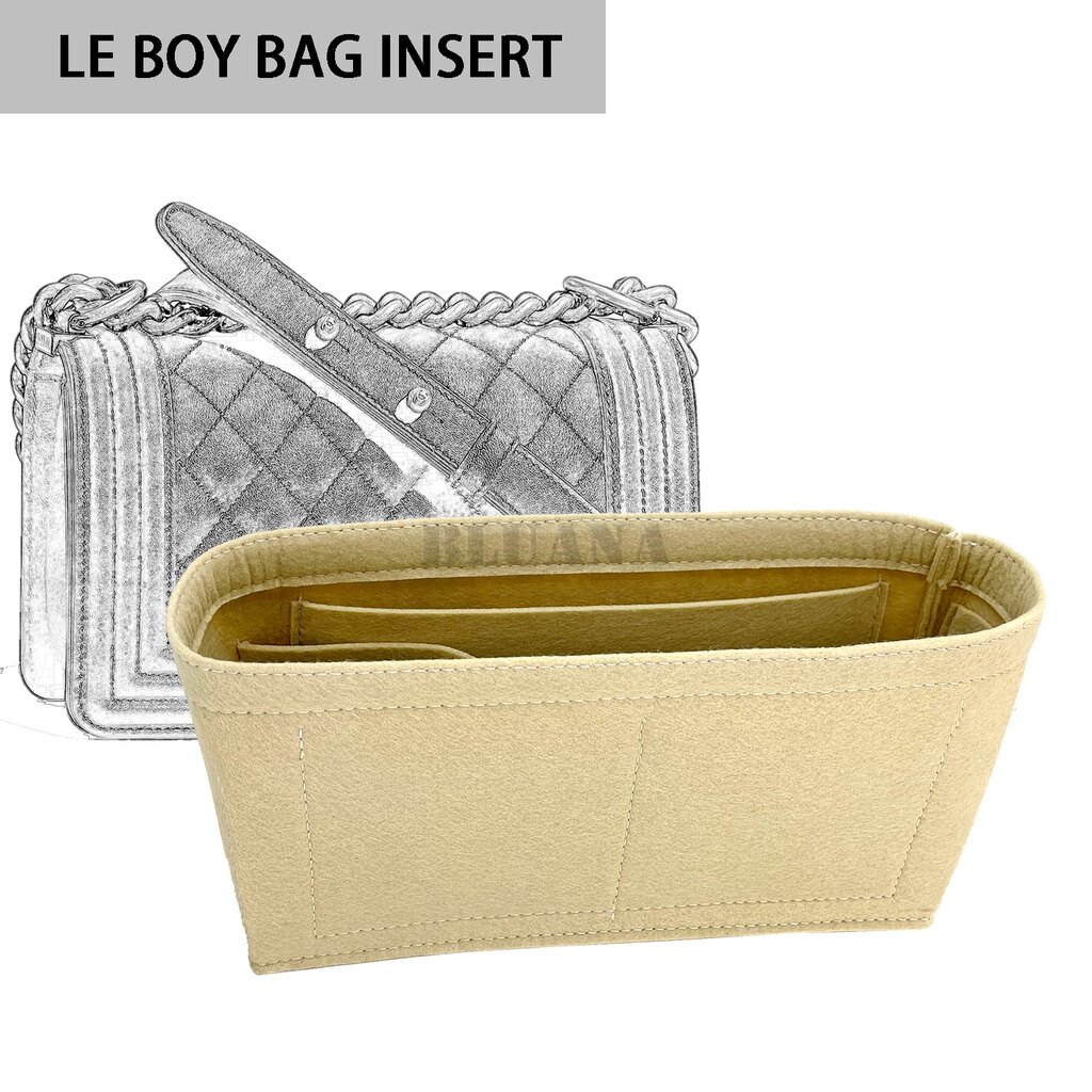 Le boy phụ kiện túi chèn cảm thấy tổ chức tổ chức Tote Lót túi bên trong nd601