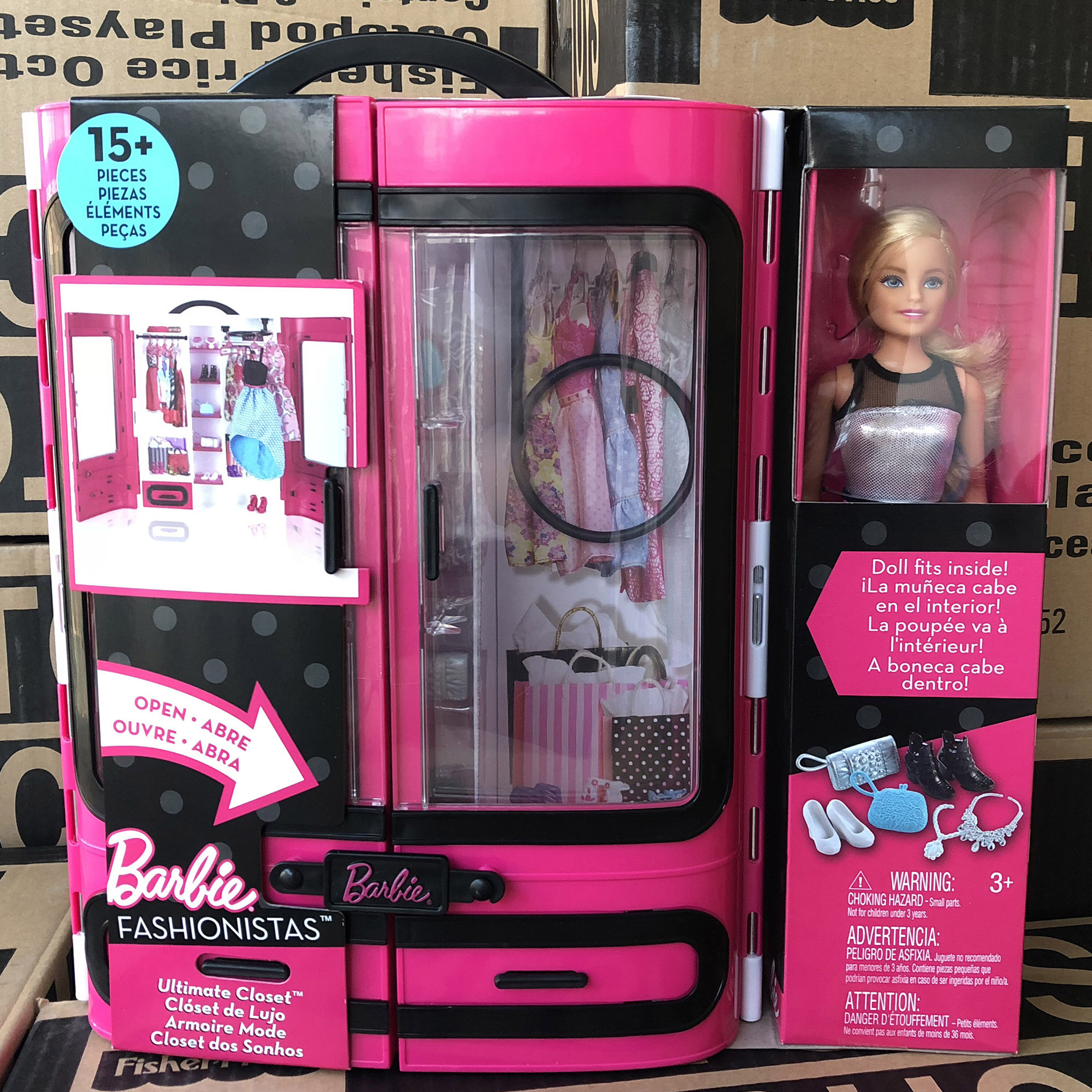 barbie doll toy set