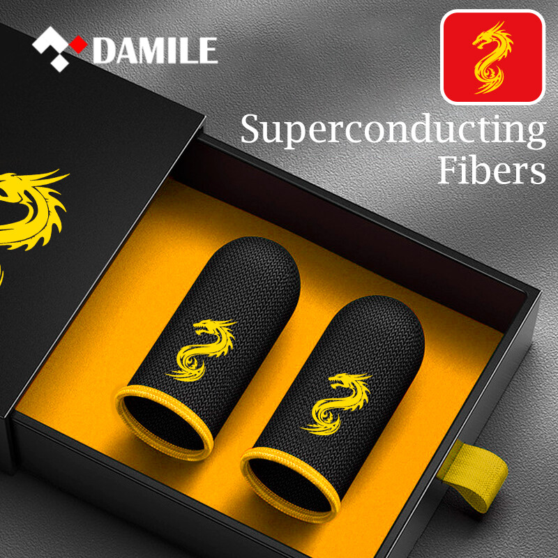 DAMILE Mobile Gaming Finger Sleeve, Game Controller Phone Găng tay chơi game để chơi game