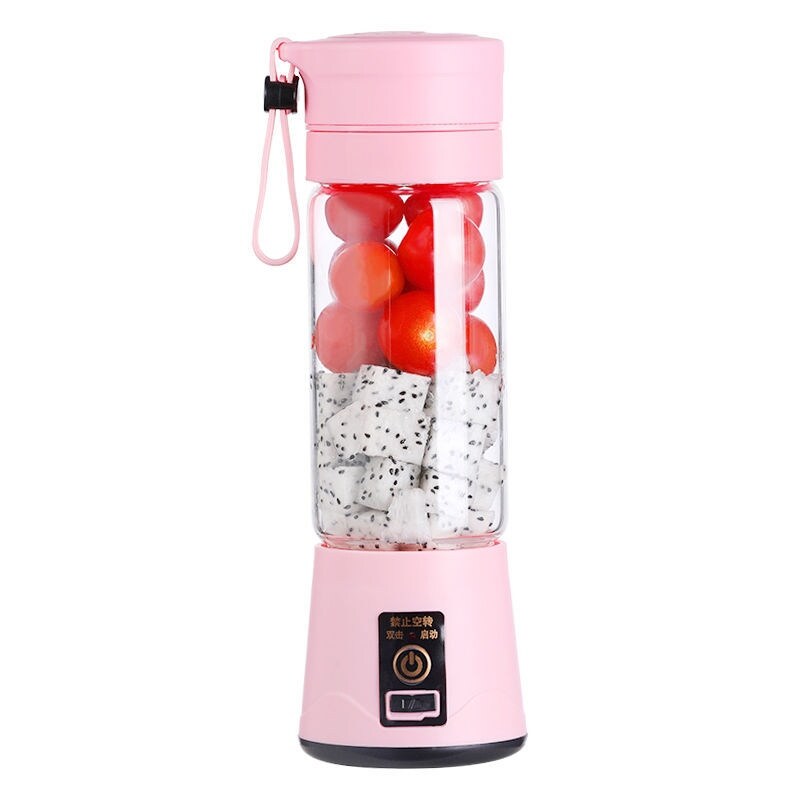 Gambar The platinum portable fruit and vegetable juice cup small charge students juicer household electric assist food soya bean milk juice machine