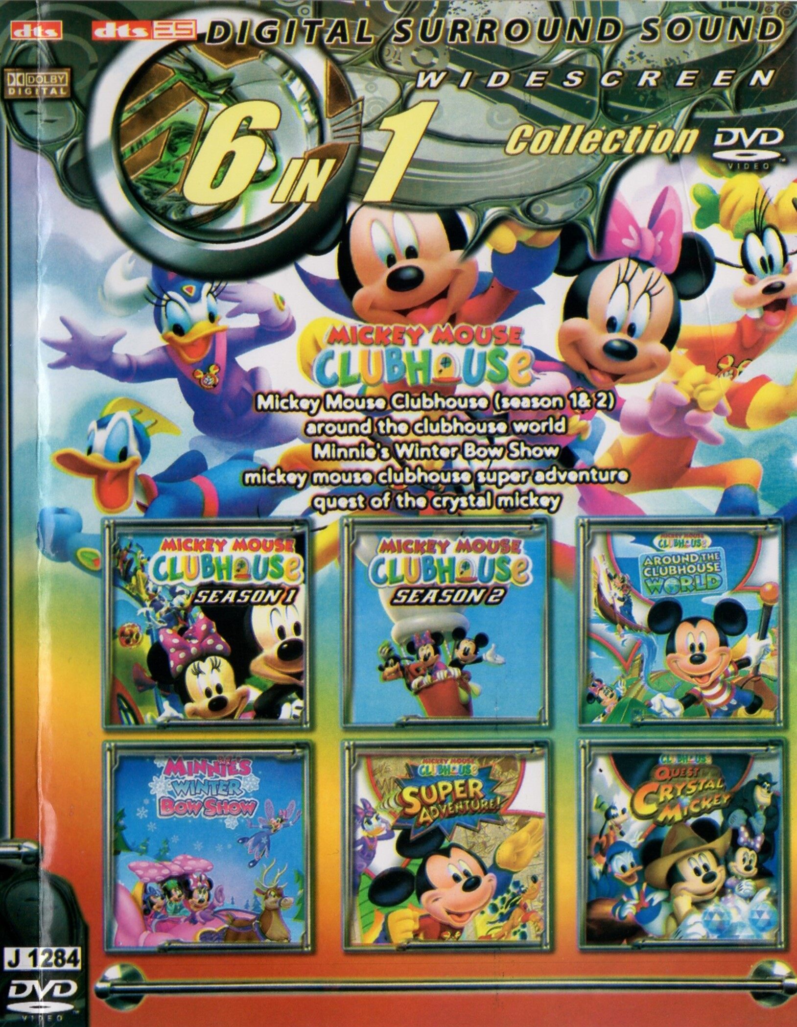DVD English Cartoon Micky Mouse 6 In 1 Collection J 1284 - Movieland682786  | Lazada