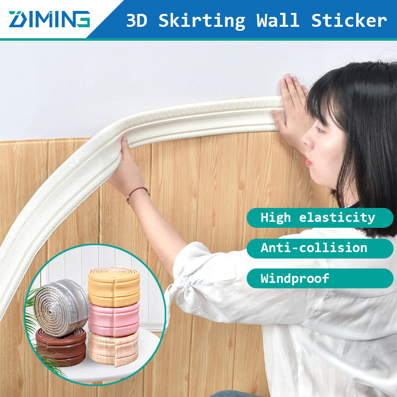 Giấy dán tường ốp tường 3d viền tường chống thấm nước miếng dán tạo hình tự dính xốp pe miếng dán tường viền trần đúc linh hoạt