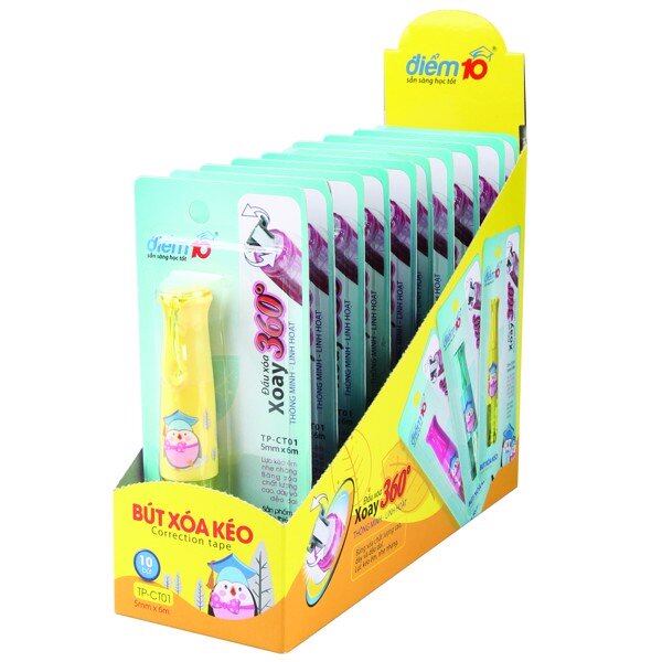 Bút xóa kéo TP-CT01 hộp 10.