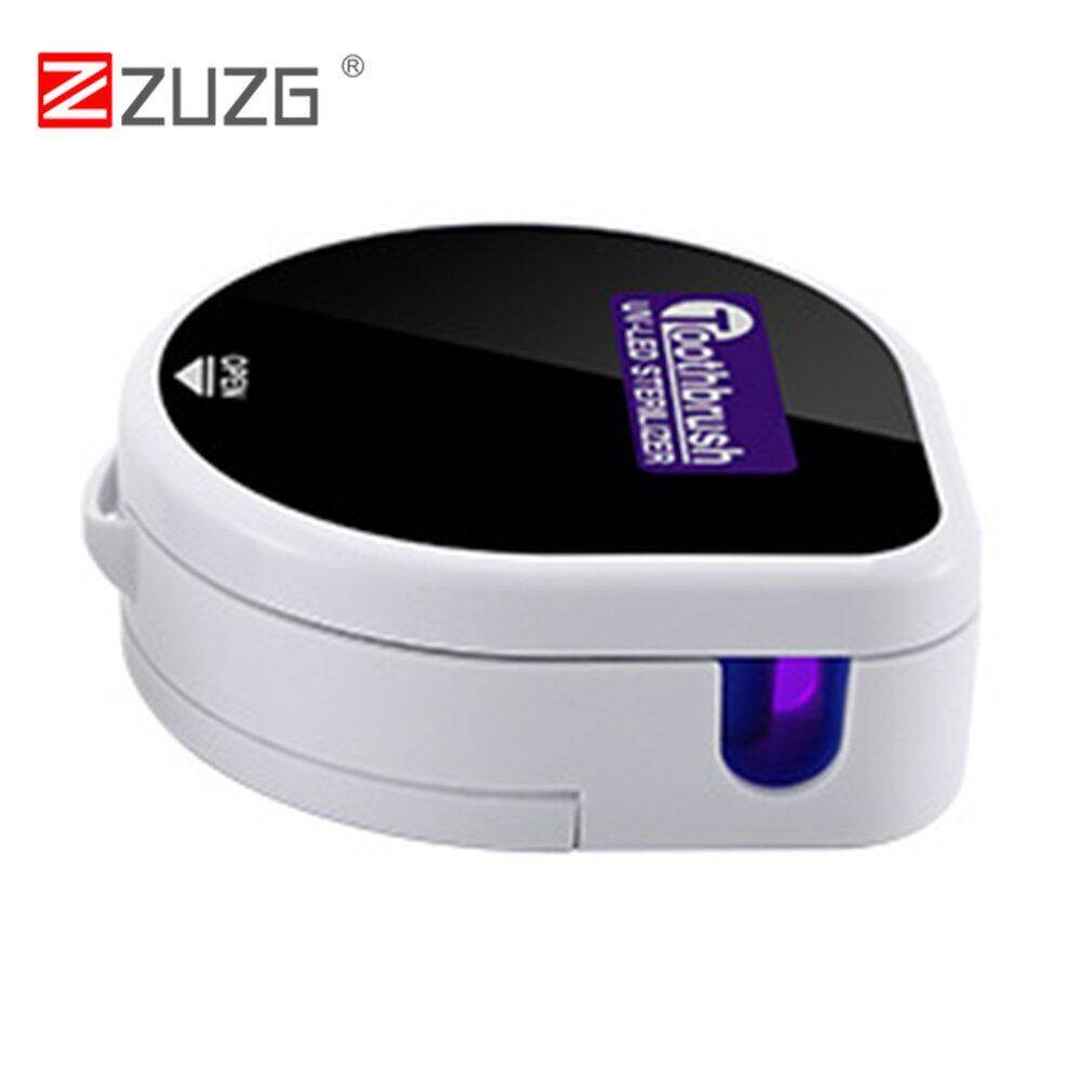 Zuzg UV-LED Giá Để Bàn Chải Đánh Răng Trường Hợp Bàn Chải Đánh Răng Chạy Điện Khử Trùng Sạch Hơn Xách Tay Đèn UV Dụng Cụ Tiệt Trùng Bàn Chải Đánh Răng Cho Phòng Tắm