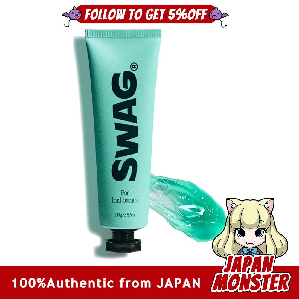 Swag For Bad Breath Toothpaste for Bad Breath Care Super Mint with Xylitol 100g Japan