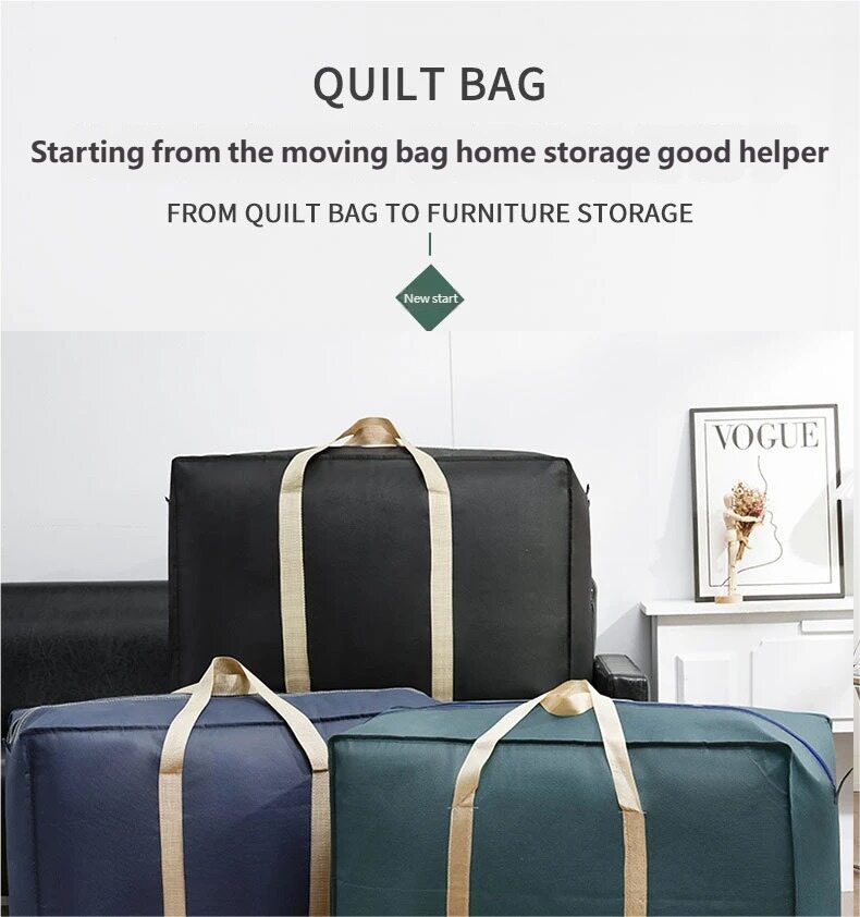 Extra Large Moisture-proof Storage Bag For Clothes And Quilts_voghion.com