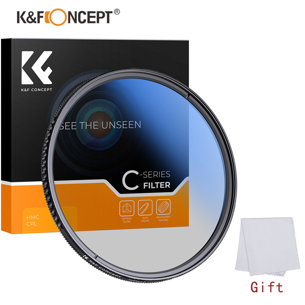 K&F Concept C-Series MC CPL Filter Ultra Slim Optics Multi Coated Circular