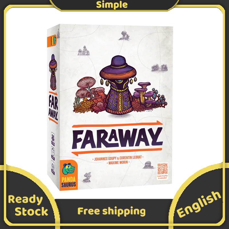 Faraway Card Game Chinese Version Family Party Abstract Strategy Card Game