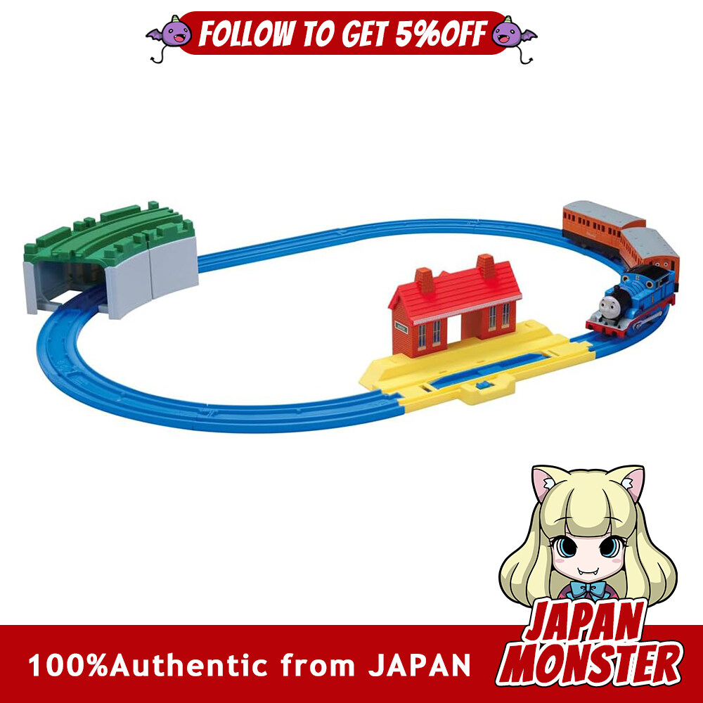 Takara Tomy Plarail Thomas the Tank Engine Basic Set Train Train Toy Passes Toy Safety Standards ST Mark Certification