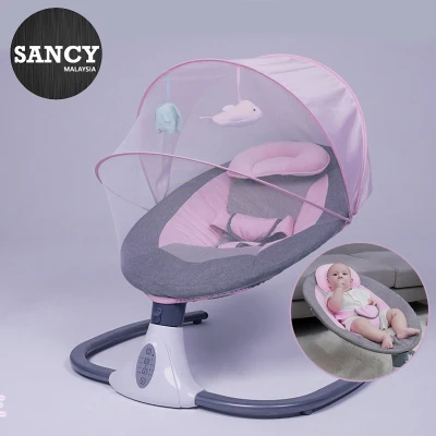 SANCY 4 Speed Baby Electric Rocking Chair Baby Swing Chair With Bluetooth Music And Timer - Fulfilled by SANCY (3)