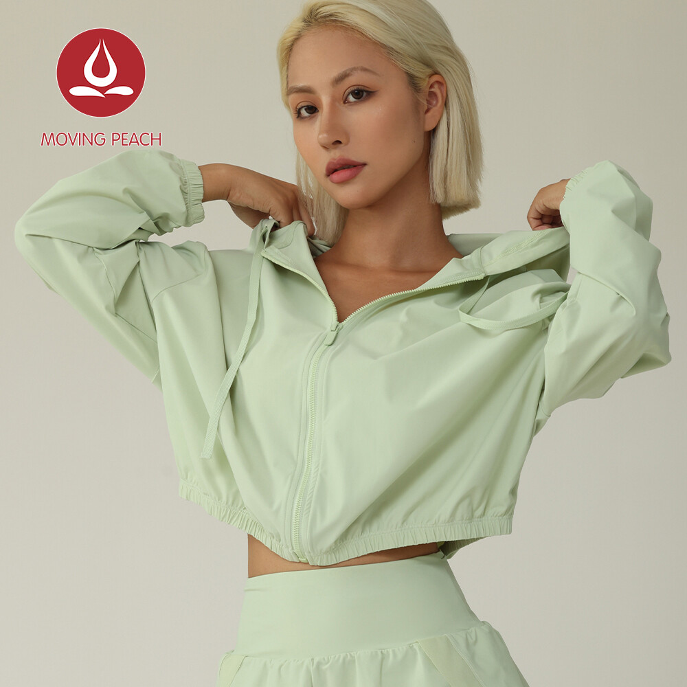 Di chuyển đào phụ nữ áo chống tia UV Trọng lượng nhẹ Ngoài Trời Chống nắng áo mát mẻ cảm giác bảo vệ khỏi ánh mặt trời thoáng khí nhanh khô ASS