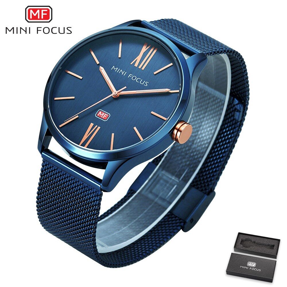 Đồng Hồ Đeo Tay MINI FOCUS MF0018G Cho Nam, Đồng Hồ Thời Trang Thể Thao Sang Trọng, Thương Hiệu Hàng Đầu, Chạy Pin Thạch Anh Thích Hợp Làm Quà Tặng