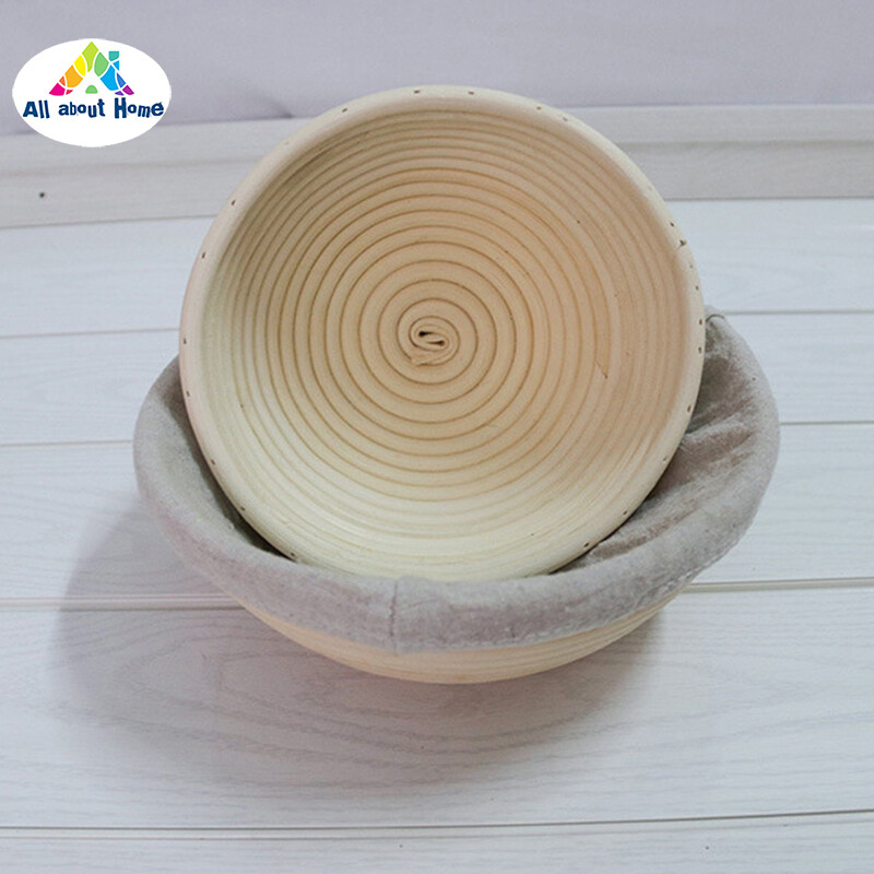 ABH Rổ Banneton Tròn Rổ Mây Ủ Bột Bánh Mì, Để Nướng Tại Nhà