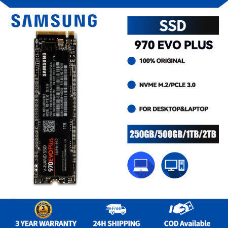 Samsung 970 EVO Plus NVMe M.2 Internal SSD Drive