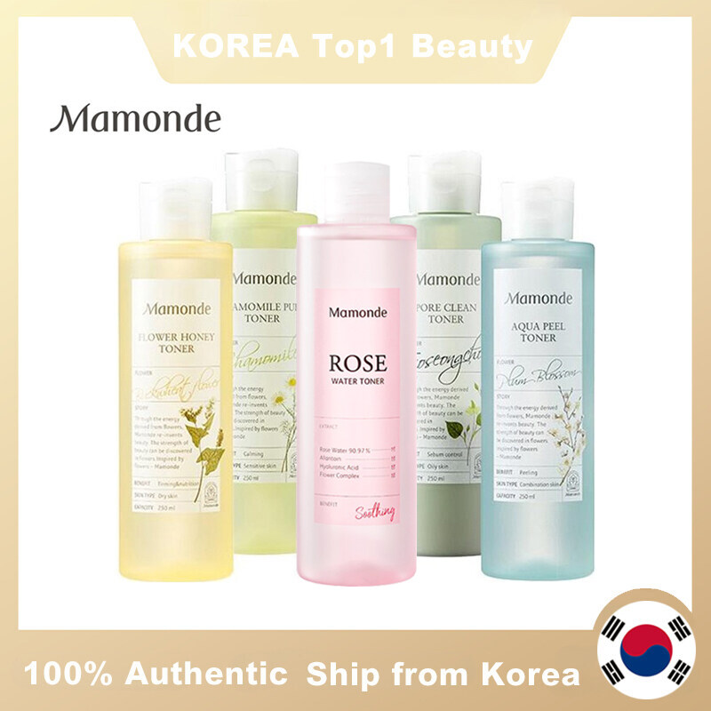 Mamonde Toner 250ml - Rose Water Chamomile Pure Pore Clean Centella