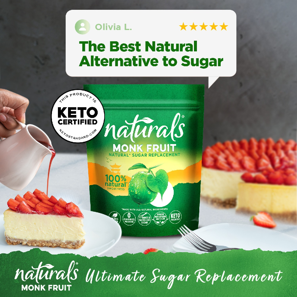 Equal Monk Fruit Sugar Replacement 200g / 40's Sticks Natural Sugar