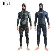 OUZO Men Neoprene Wetsuit for Underwater Sports and Diving