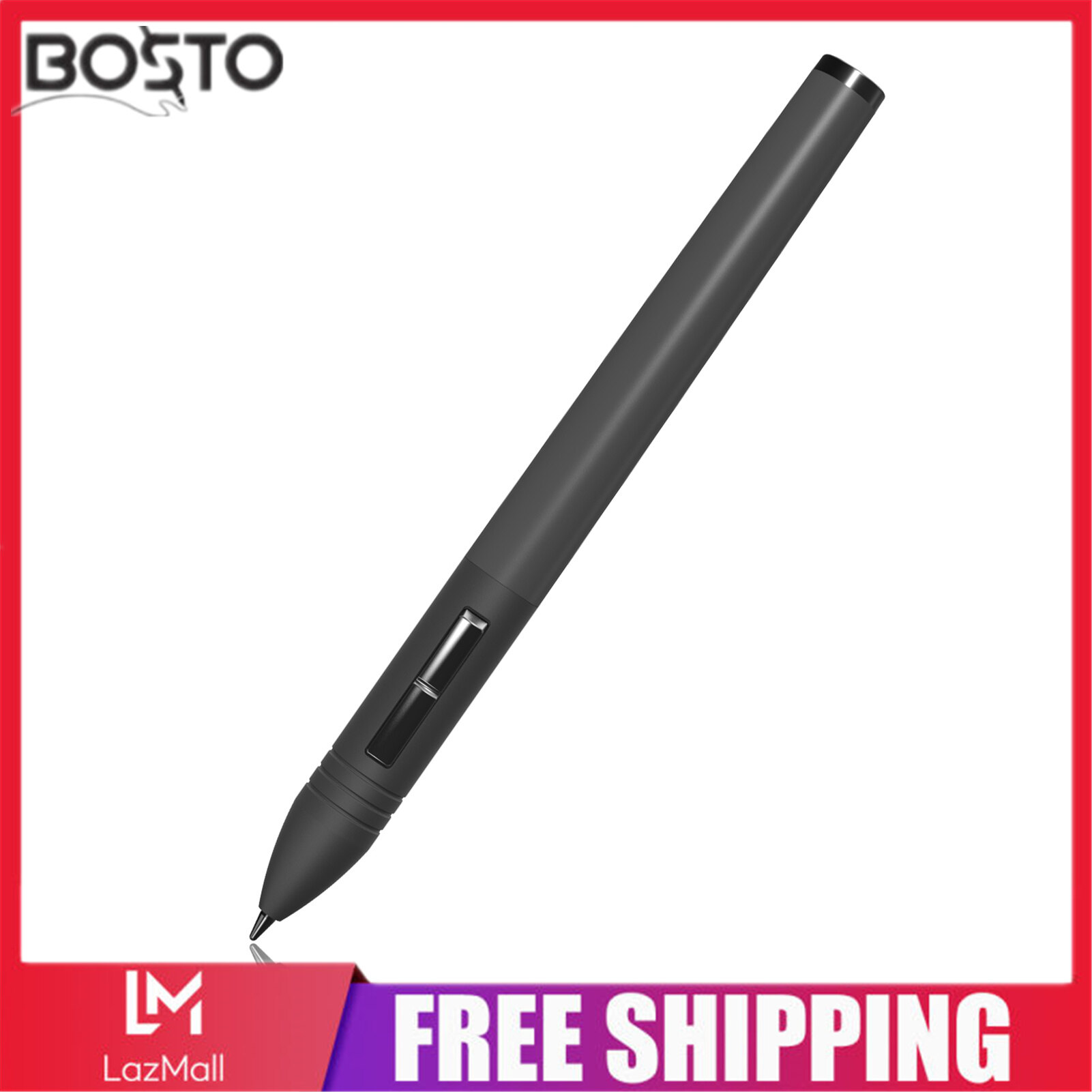 Bút Stylus Huion PEN80 Bat-Tery Có Thể Sạc Lại, Áp Lực 8192 Cấp Độ Với Cáp Sạc 4 Cái Kẹp Bút Ngòi Bút Dành Cho Máy Tính Bảng Đồ Họa Huion Mới 1060PLUS