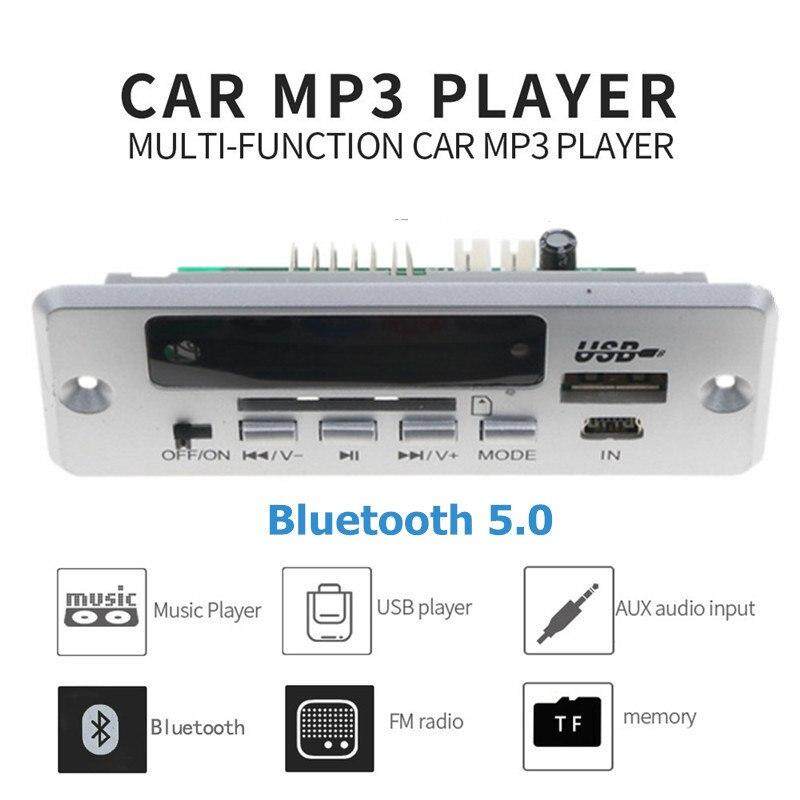 Bảng Giải Mã Máy Nghe Nhạc MP3 Bluetooth 5.0 DC 12V Bộ Giải Mã Xe