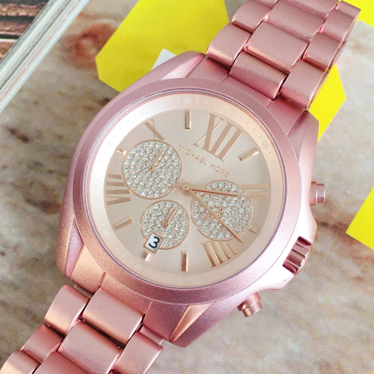 Michael Kors Bradshaw Chronograph Pink 