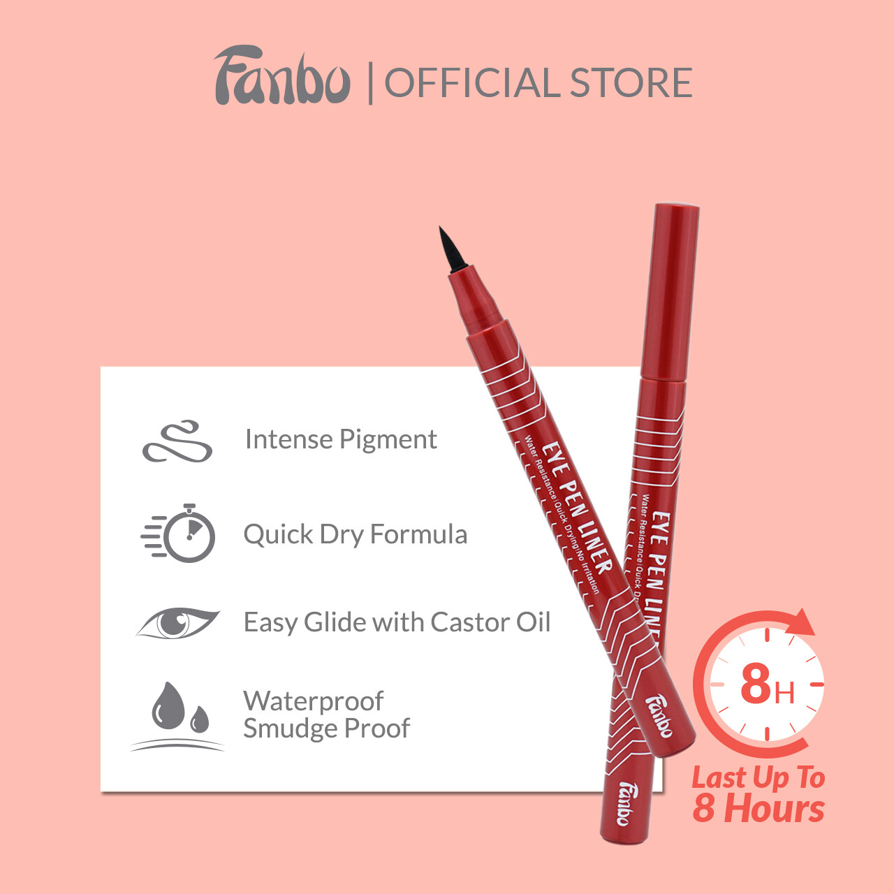 Gambar FANBO FANTASTIC PEN EYELINER BLACK 1ml
