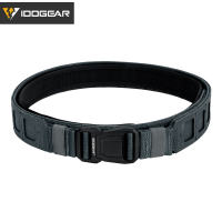 IDOGEAR เข็มขัดยุทธวิธี1000D เข็มขัดไนล่อน2 ″MOLLE หัวเข็มขัดน้ำหนักเบาแบบปลดออกได้อย่างรวดเร็ว LSR เข็มขัดยุทธวิธีชุดสำหรับการฝึกอบรมกลางแจ้งการปีนเขา3433